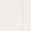 Jupe crayon taille standard ecru femme