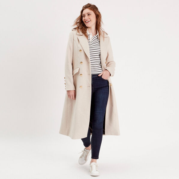Jeans slim push up denim brut femme