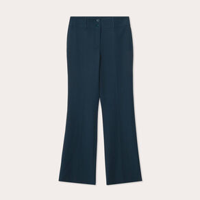 Pantalon flare vert femme