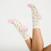 Lot de 3 paires de chaussettes rose clair femme