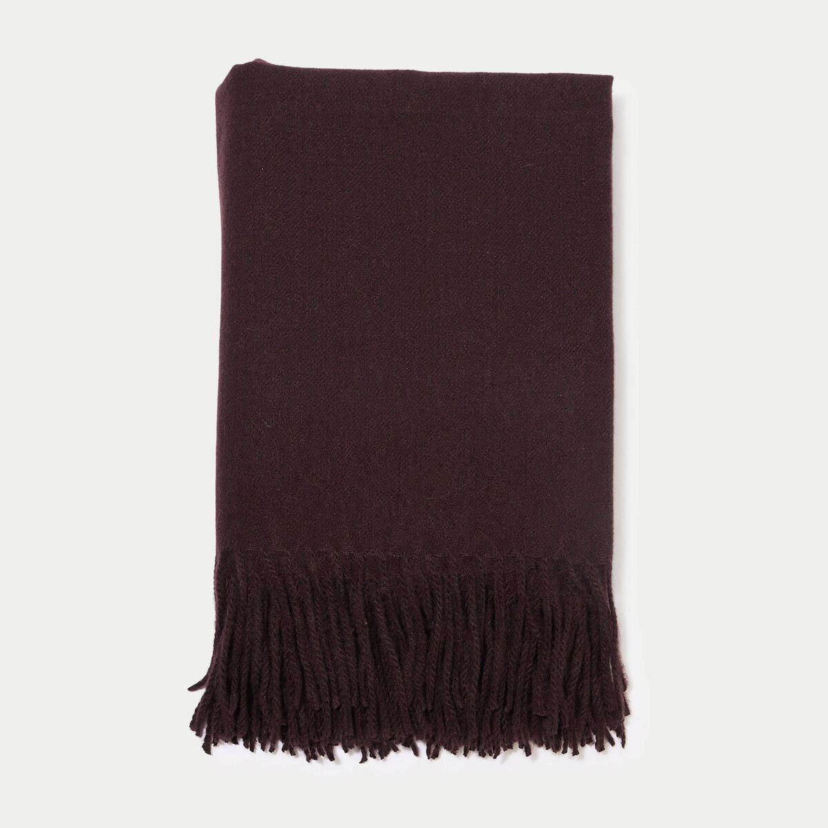 &Eacute;charpe chin&eacute;e marron fonc&eacute; femme