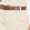 Jupe-short en jean sable femme