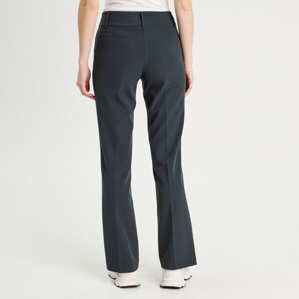 Pantalon flare vert femme
