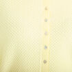 Gilet ajour&eacute; manches longues jaune clair femme