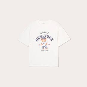 T-shirt manches courtes blanc femme
