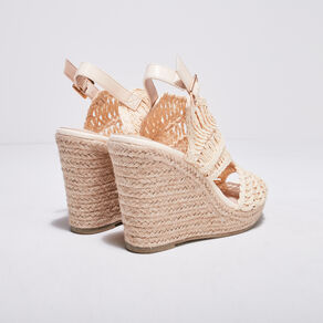 sandales avec talons compenses ivoire femme Sandales avec talons compensés ivoire femme
