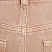 Jeans mom taille haute sable femme