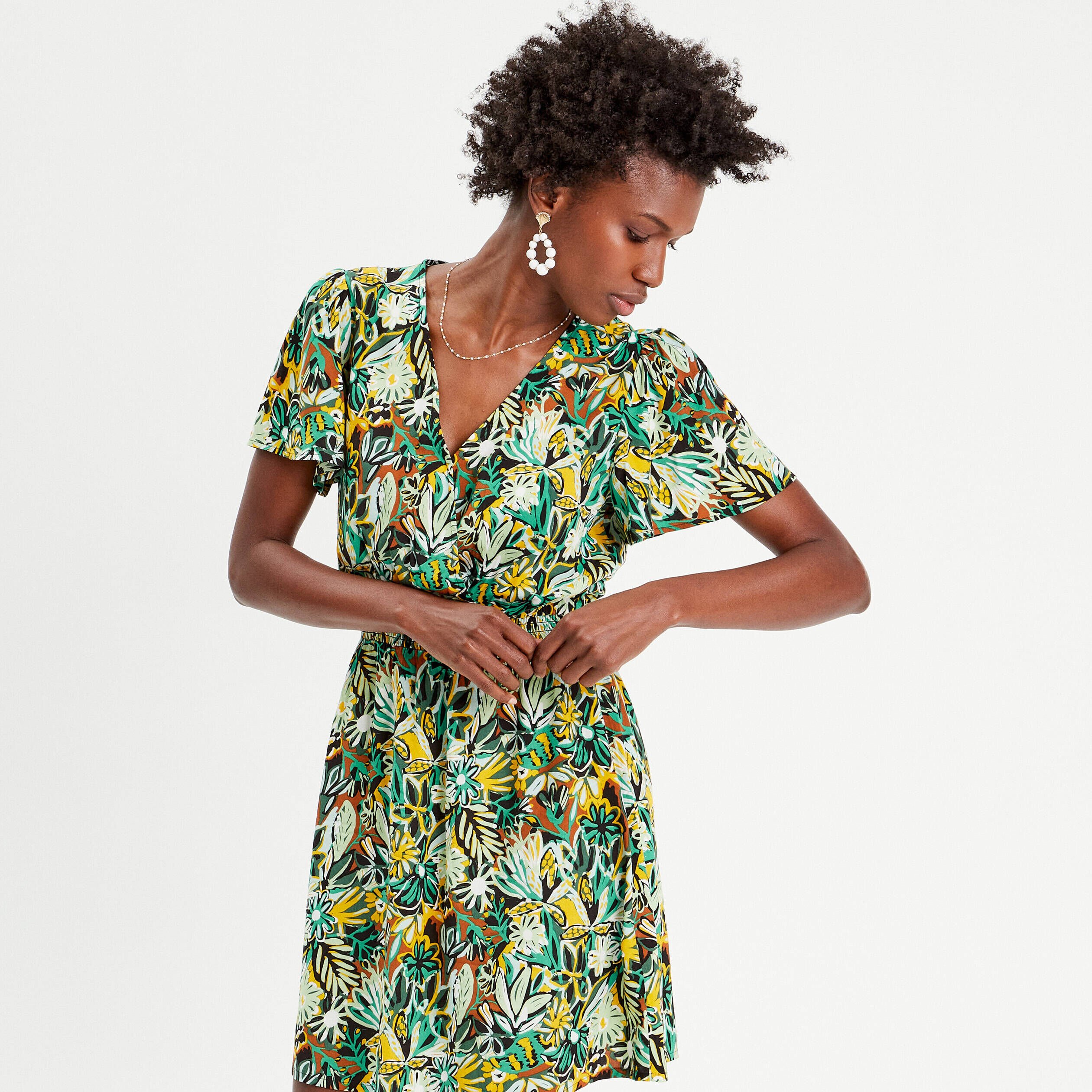 Robe fleurie cache cache hotsell
