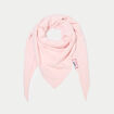 Foulard rose clair femme