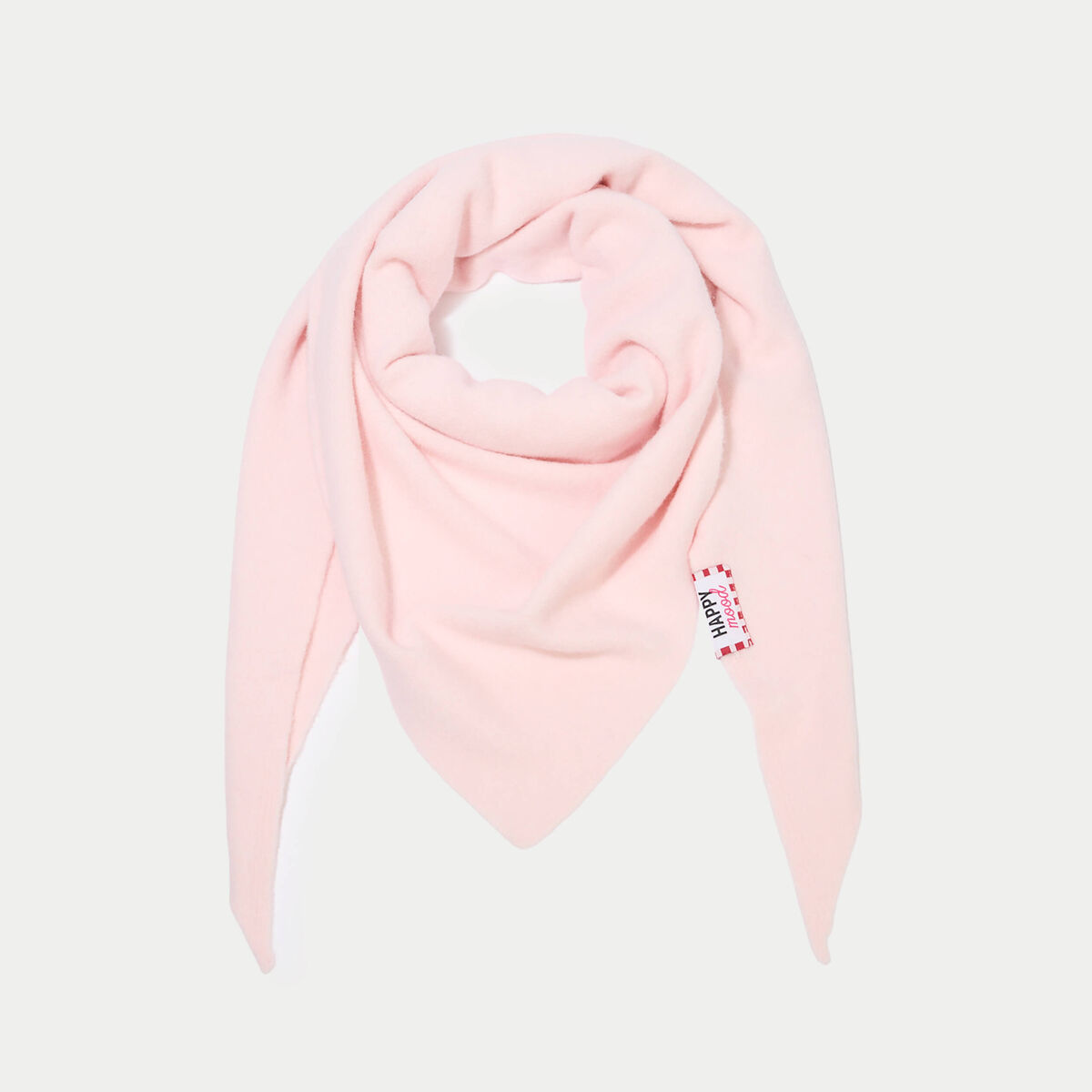 Foulard rose clair femme