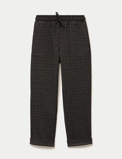 Pantalon jegging taille standard noir femme