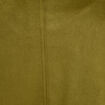 Chemise aspect daim vert olive femme