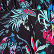 Robe longue &agrave; manches courtes noir femme