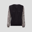T-shirt manches longues noir femme