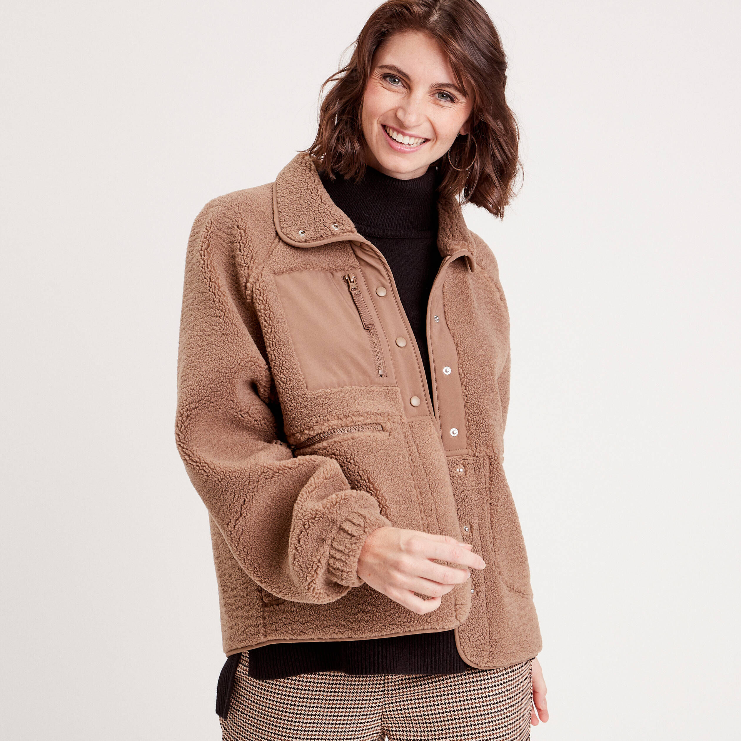 Vestes fantaisie Marron Femme Vib s