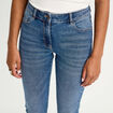 Jeans slim 5 poches denim stone femme