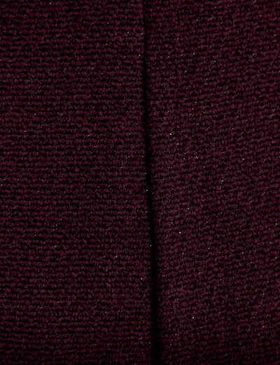 Jupe-short courte violet fonc&eacute; femme