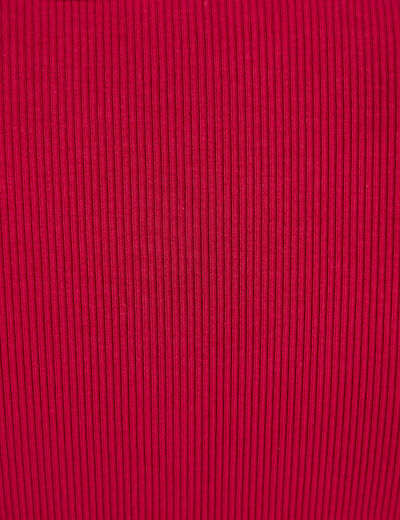 Pyjama manches longues rouge femme
