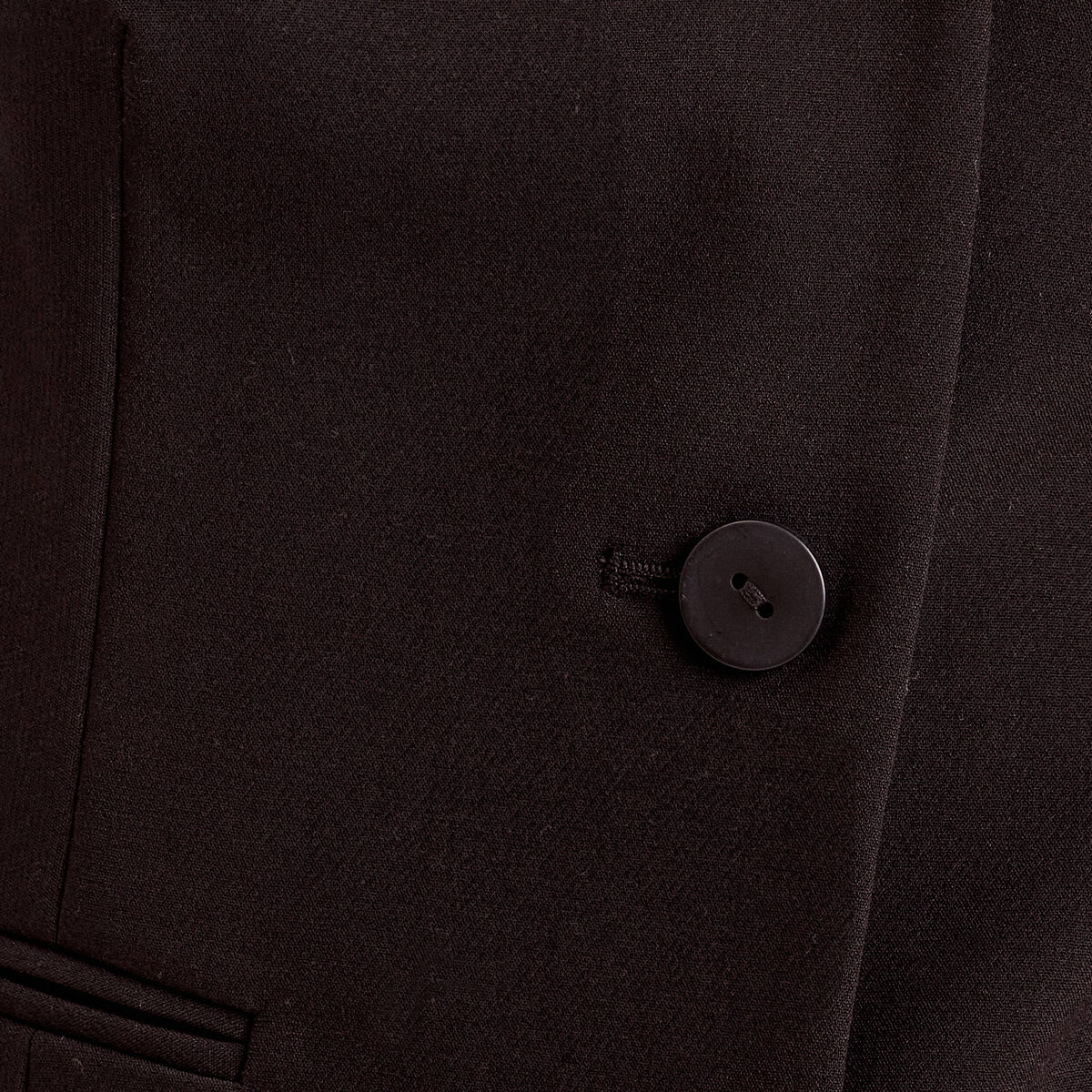 Veston sans manches noir femme