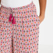 Pantalon large taille standard blanc femme