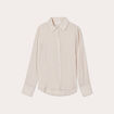Chemise manches longues sable femme