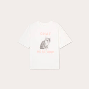 T-shirt manches courtes blanc femme
