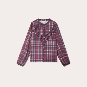 chemise manches longues prune femme Chemise manches longues prune femme