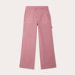 Pantalon carpenter vieux rose femme