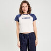 T-shirt manches courtes ecru femme