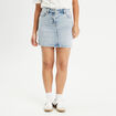 Jupe trapèze en jean denim double stone femme