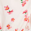 Blouse sans manches blanc femme
