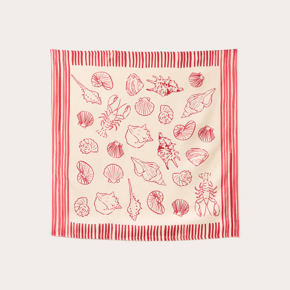 Foulard ecru femme