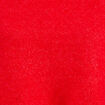 Pull cropped manches longues rouge femme