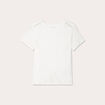 T-shirt manches courtes ecru femme