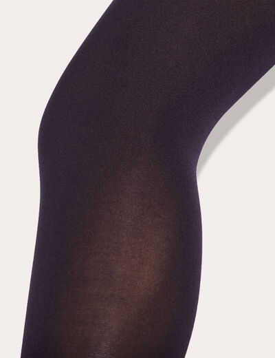 Collants opaques unis 60D noir femme