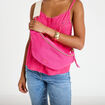 Sac banane rose fushia femme