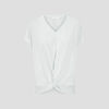 T shirt manches courtes vert clair femme