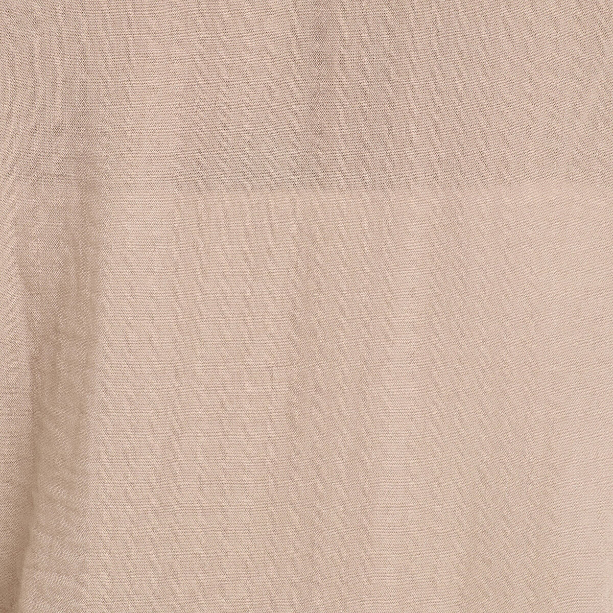 Blouse nou&eacute;e cropped beige femme