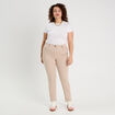 Pantalon skinny push up beige femme