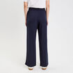Jegging fluide taille standard bleu marine femme