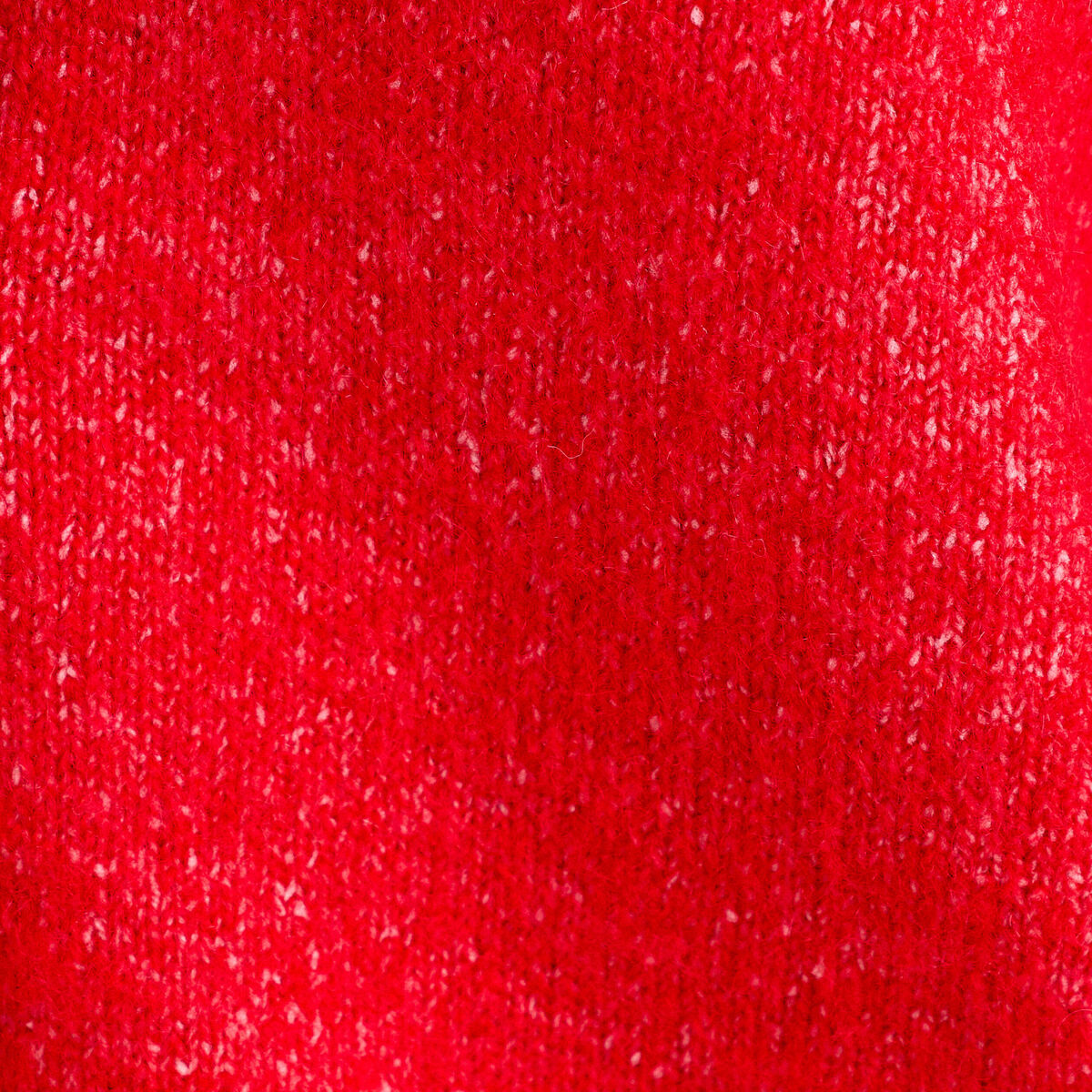 Gilet boutonn&eacute; manches longues rouge femme