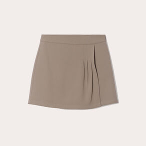 jupe short evasee vert kaki femme Jupe-short évasée vert kaki femme