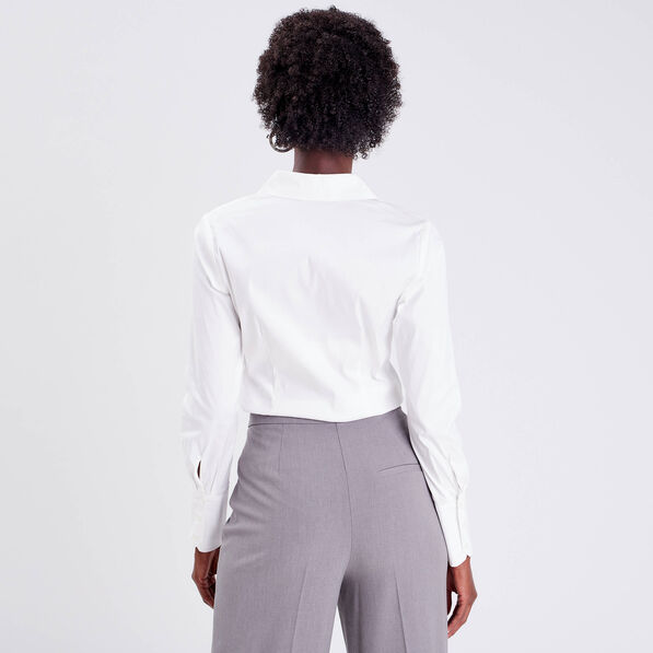 chemise manches longues ecru femme Chemise manches longues ecru femme