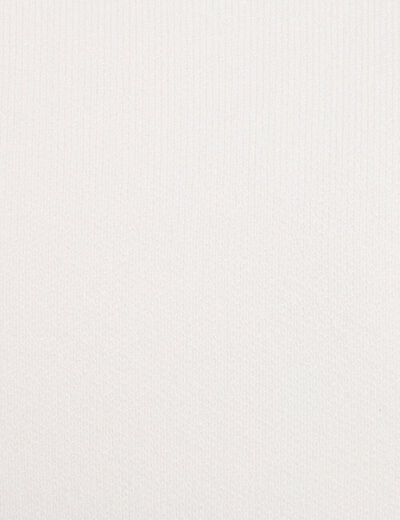 Gilet manches courtes blanc femme