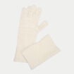 Gants 2-en-1 ivoire femme