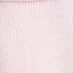 Pull col camionneur manches longues rose clair femme
