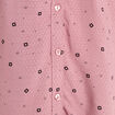 Chemise manches longues rose femme