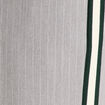 Pantalon large avec bandes gris clair femme