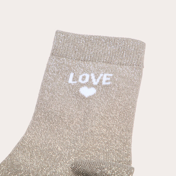 Chaussettes vert kaki femme