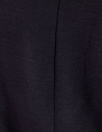 Blouse manches courtes noir femme